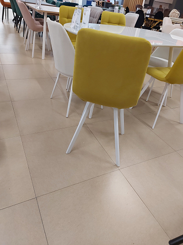 Стул на металлокаркасе Чилли К кирпичный / черный из шоурума 9